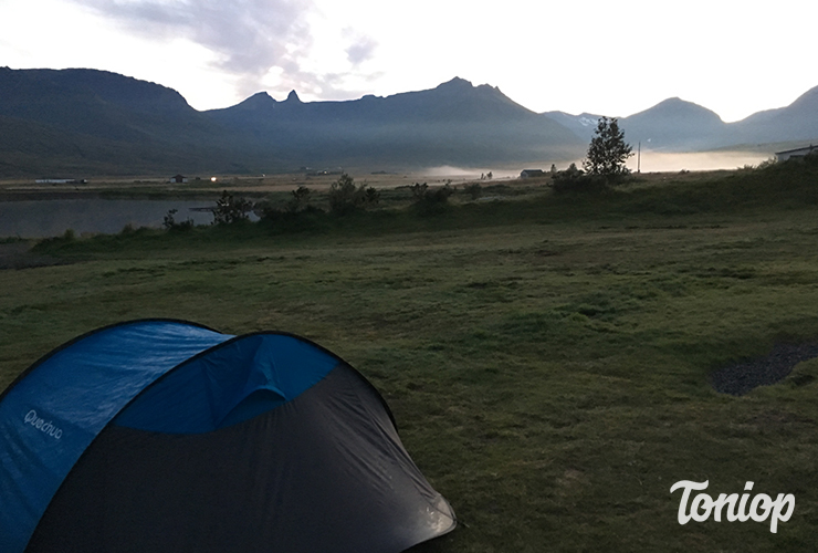 camping, Fáskrúðsfjörður, fjords, Est, Islande