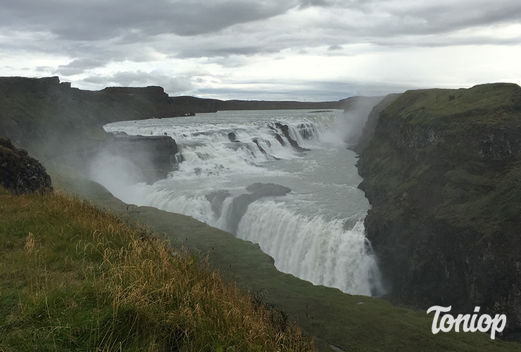 cascade,gullfoss,cercle d'or,islande