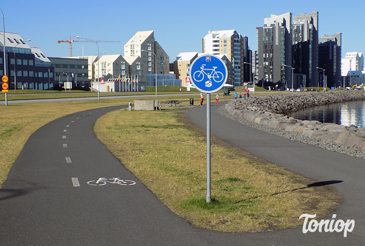 reykjavik, bord de mer, Harpa