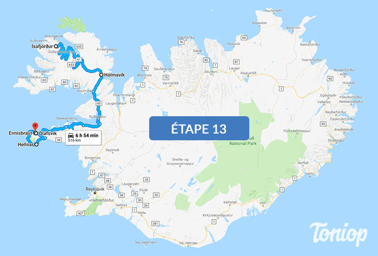 etape 13, roadtrip islande, Visites Fjord, Westfjords, Hólmavík, Péninsule Snæfellsnes