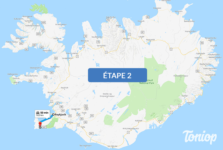 etape 2, roadtrip islande, reykjavik, grindavik, péninsule de reykjanes