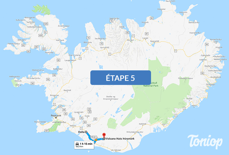 etape 5, roadtrip islande, journée à Thorsmork