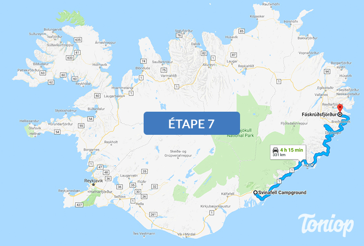 etape 7, roadtrip islande,Svartifoss,Jokulsarlon,Höfn,Stokksnes