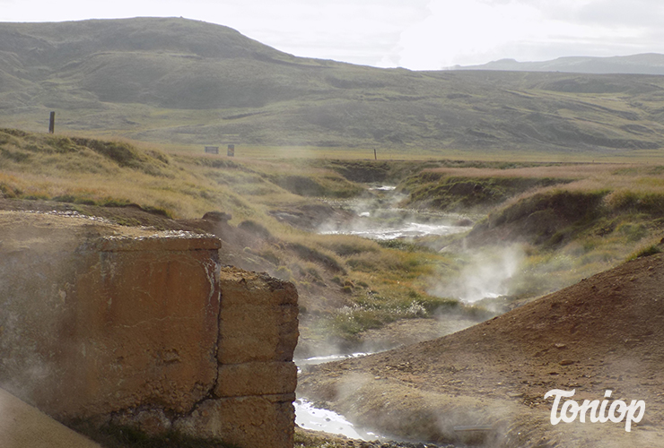 Krýsuvík, site géothermique, reykjanes, péninsule, islande