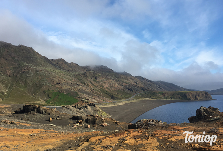 Lac Kleifarvatn, Route 42, Péninsule de Reykjanes