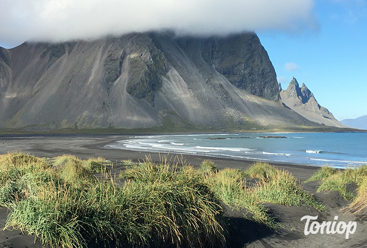 plage,Stokksnes,village,vikings