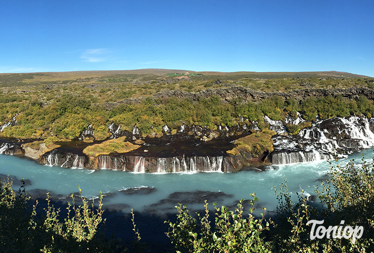 cascade,Hraunfossar,islande