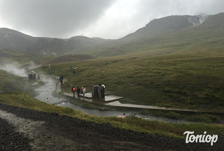 sourceschaudes,Reykjadalur,Hot Spring,islande